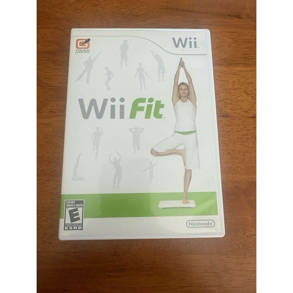 Nintendo Wii Fit (Nintendo Wii) Complete w/ Case, Disc & Manual Tested